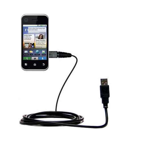 USB Cable compatible with the Motorola Backflip
