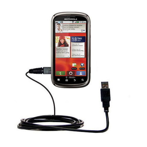USB Cable compatible with the Motorola CLIQ 2