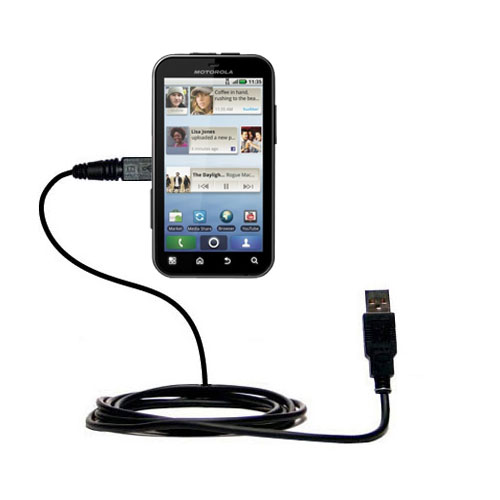USB Cable compatible with the Motorola DEFY