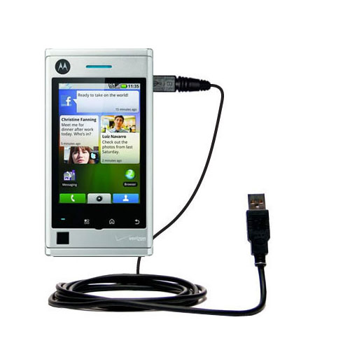 USB Cable compatible with the Motorola Devour A555