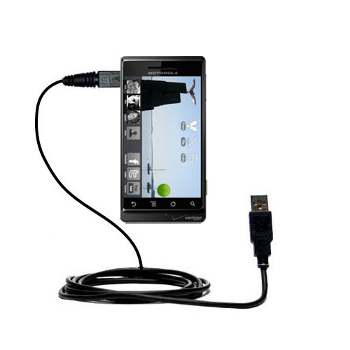 USB Cable compatible with the Motorola Droid 2 A955