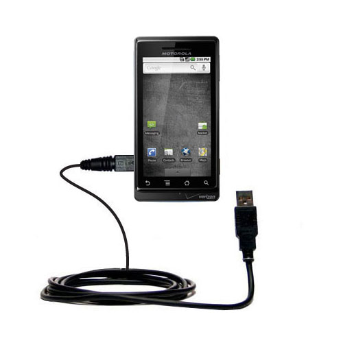 USB Cable compatible with the Motorola Droid Shadow