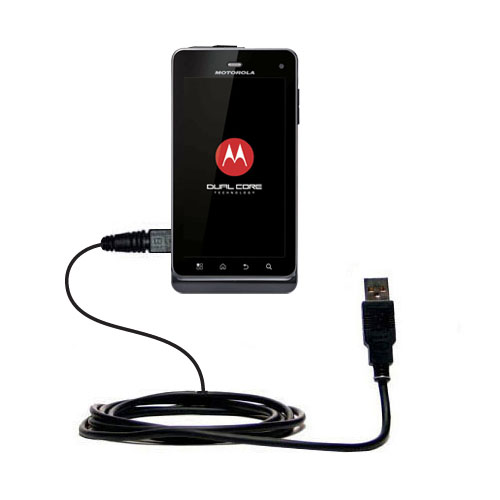 USB Cable compatible with the Motorola MILESTONE 3