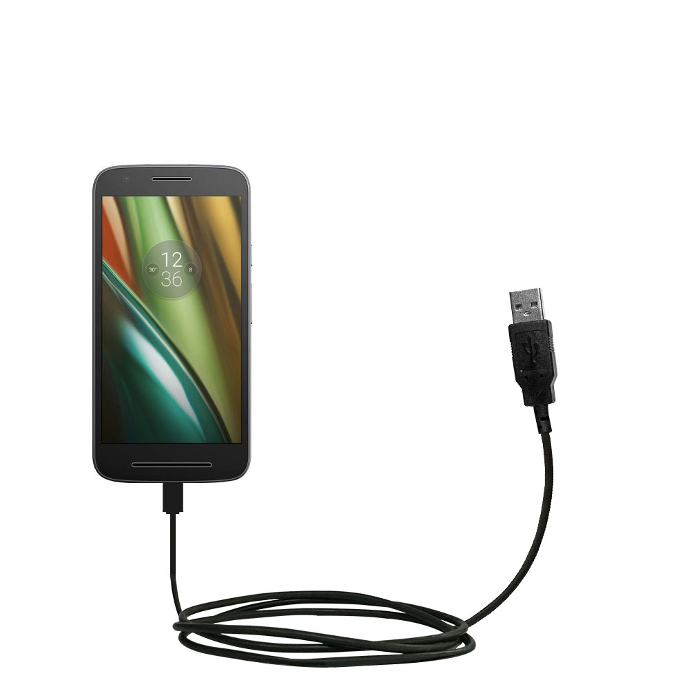 USB Cable compatible with the Motorola Moto E3 Power