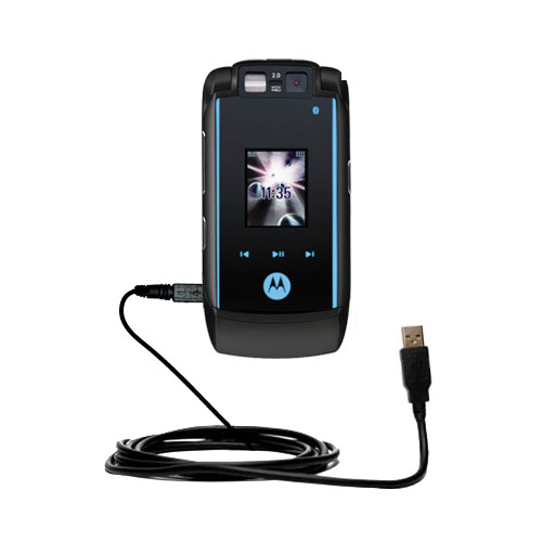 USB Cable compatible with the Motorola MOTORAZR maxx Ve