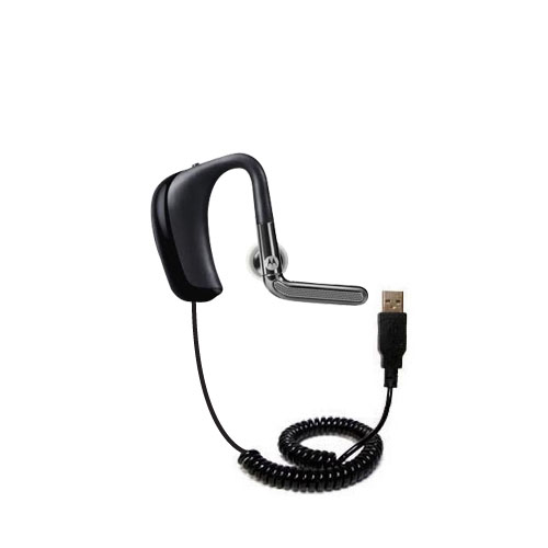 Coiled USB Cable compatible with the Motorola OASIS