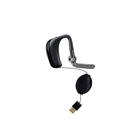 Retractable USB Power Port Ready charger cable designed for the Motorola OASIS and uses TipExchange