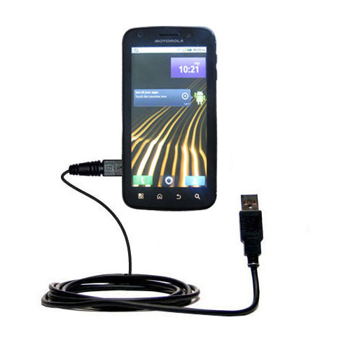 USB Cable compatible with the Motorola Olympus MB860