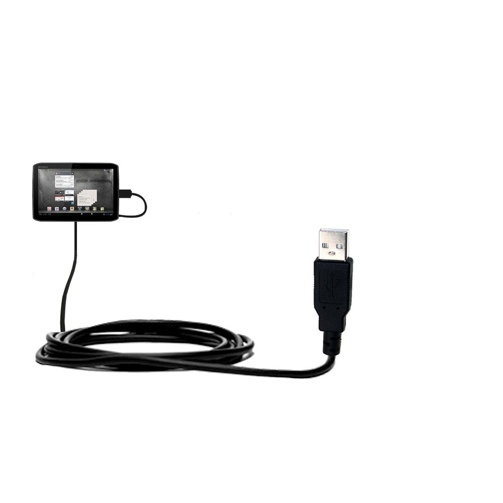 USB Cable compatible with the Motorola XyBoard MZ617 Tablet