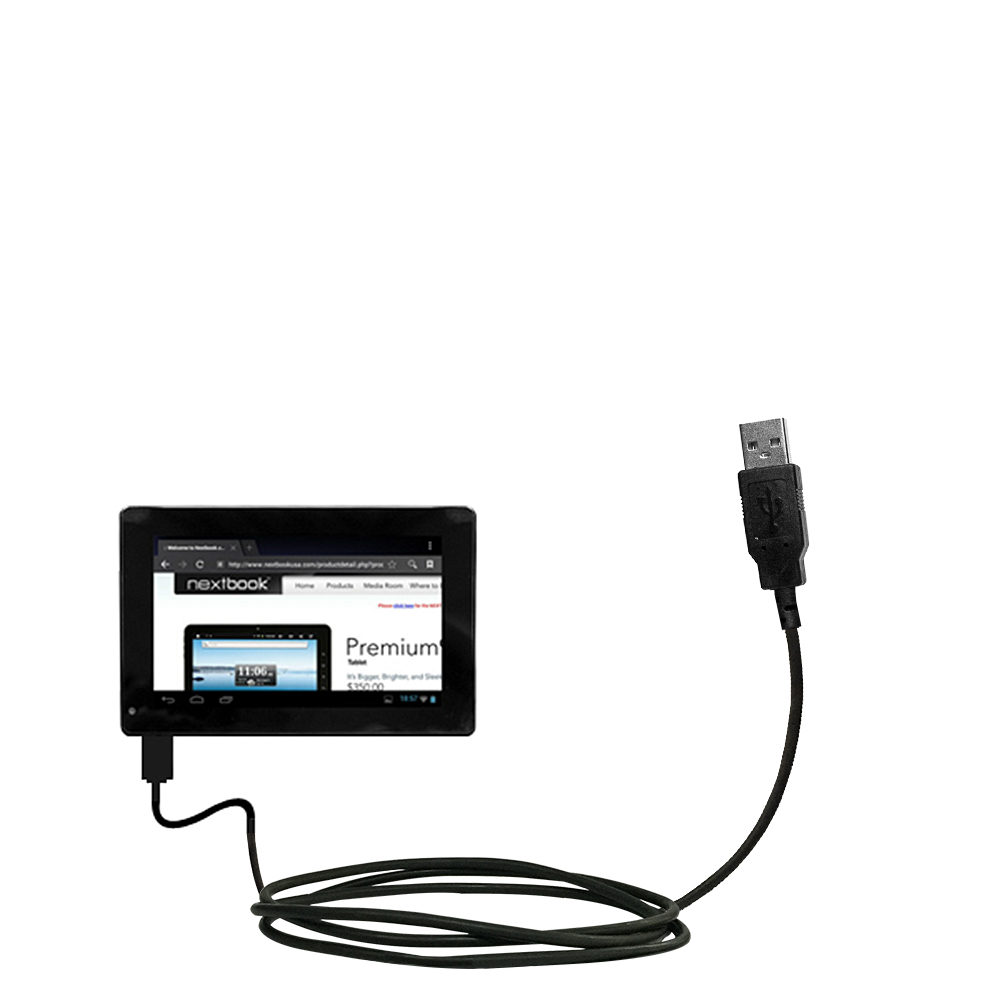 USB Cable compatible with the Nextbook Premium 7SE Next7P12