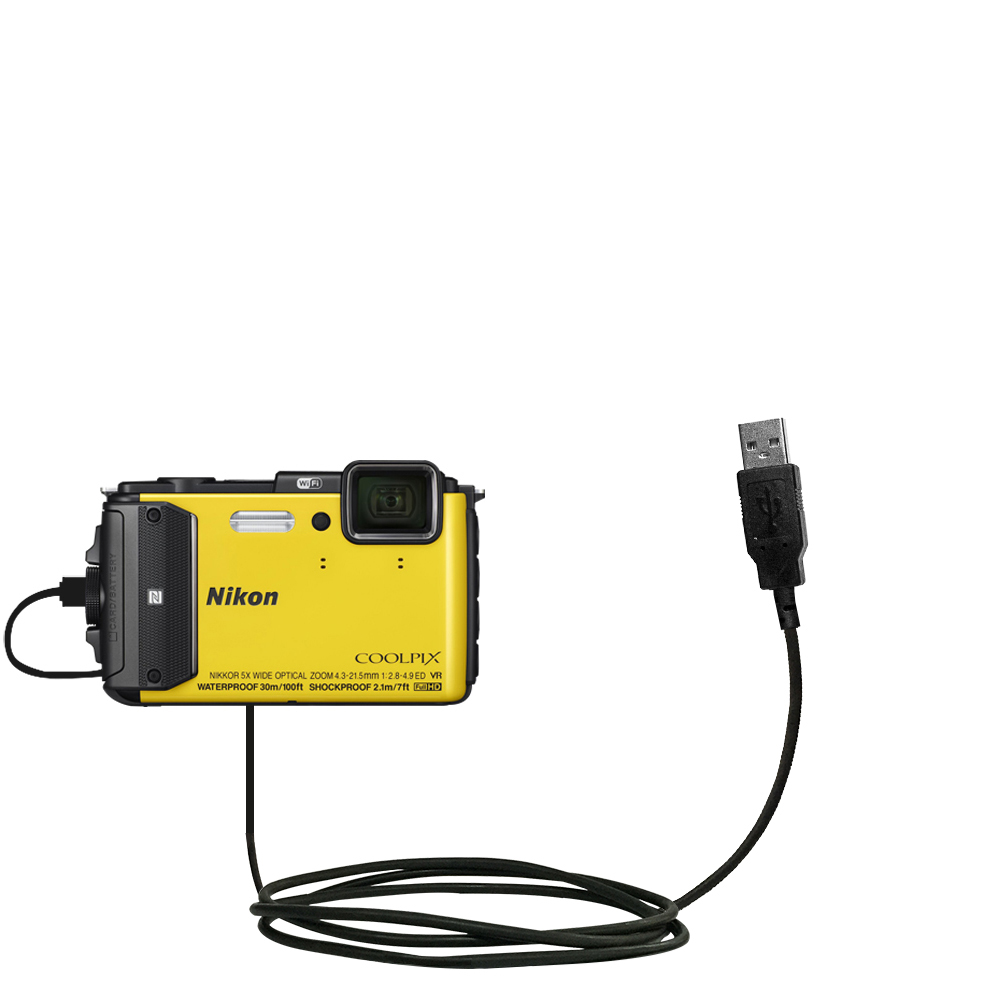 USB Datenkabel für Nikon CoolPix AW130 