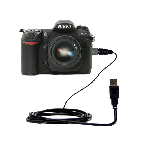 USB Data Cable compatible with the Nikon Coolpix D200