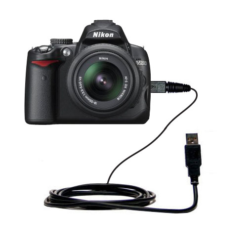 USB Data Cable compatible with the Nikon Coolpix D5000
