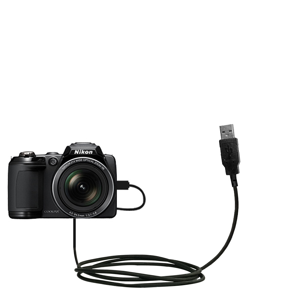 USB Data Cable compatible with the Nikon Coolpix L310 L810 L820