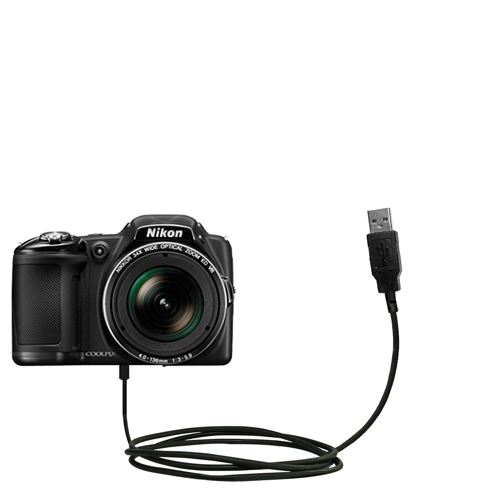 USB Data Cable compatible with the Nikon Coolpix L830