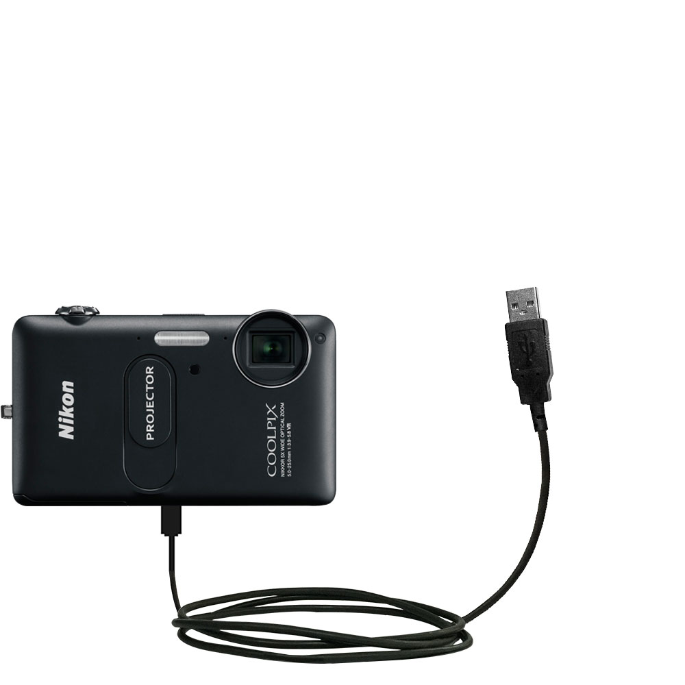 USB Cable compatible with the Nikon Coolpix S1200pj