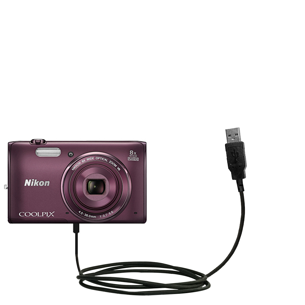 USB Cable compatible with the Nikon Coolpix S5300