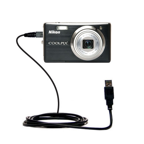 USB Data Cable compatible with the Nikon Coolpix S560