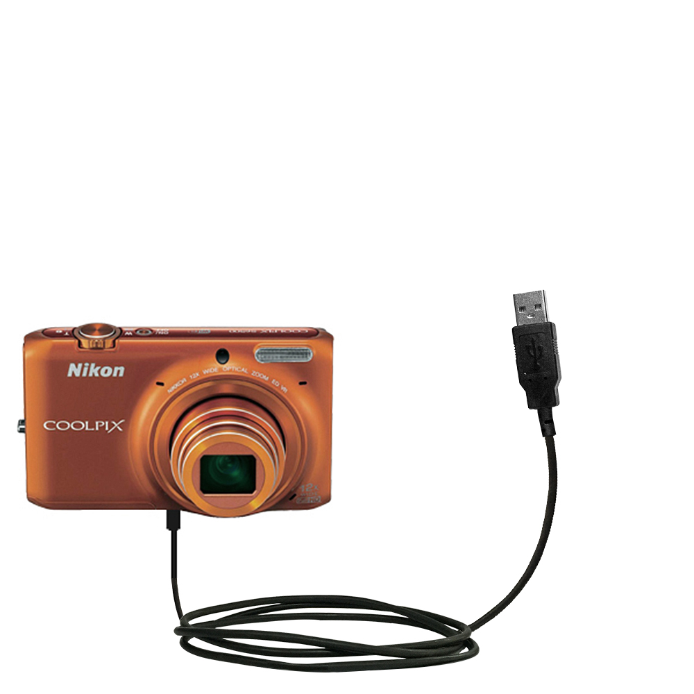 USB Cable compatible with the Nikon Coolpix S6500