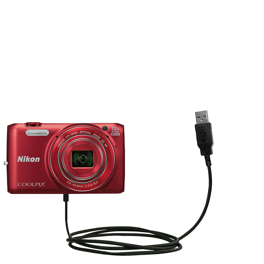 USB Cable compatible with the Nikon Coolpix S6800
