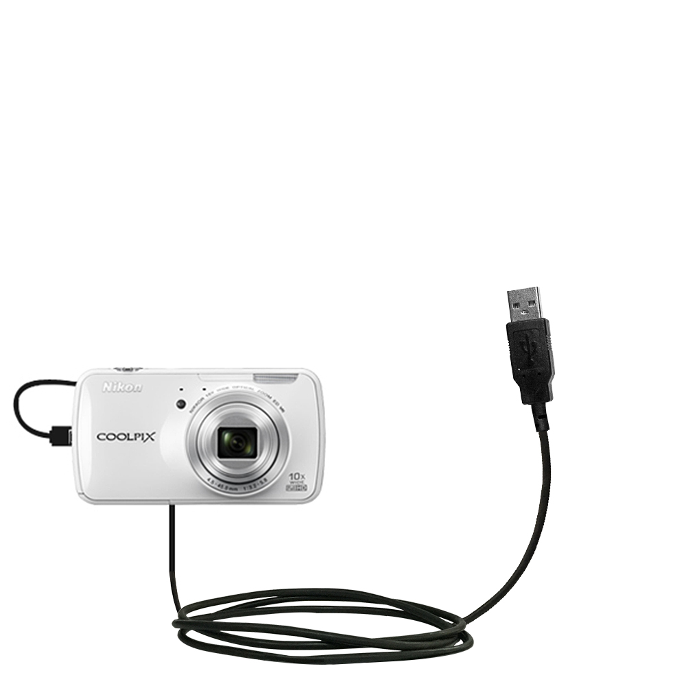 USB Cable compatible with the Nikon Coolpix S800c