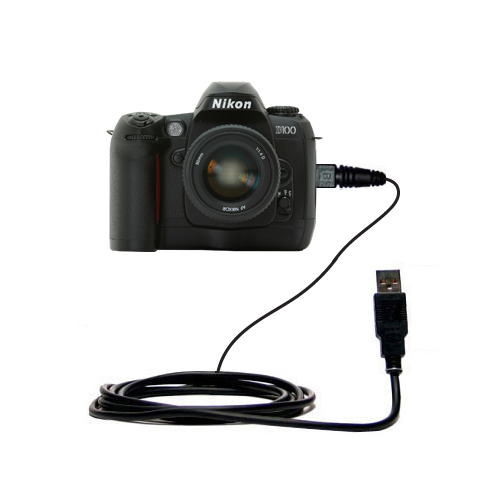 USB Data Cable compatible with the Nikon D100