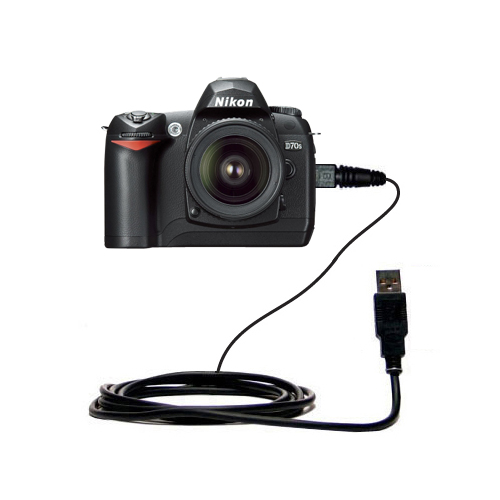 USB Data Cable compatible with the Nikon D70