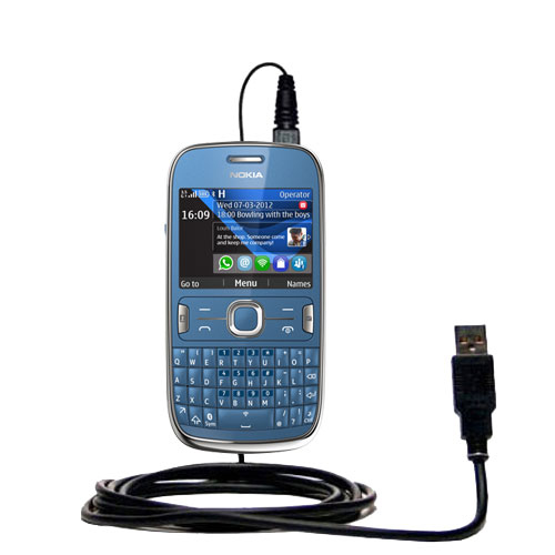 USB Cable compatible with the Nokia Asha 302