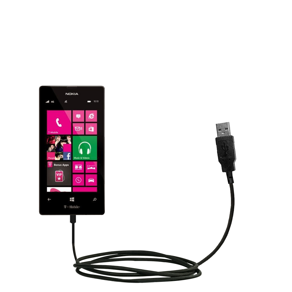 USB Cable compatible with the Nokia Lumia 521
