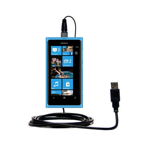 USB Cable compatible with the Nokia Lumia 800