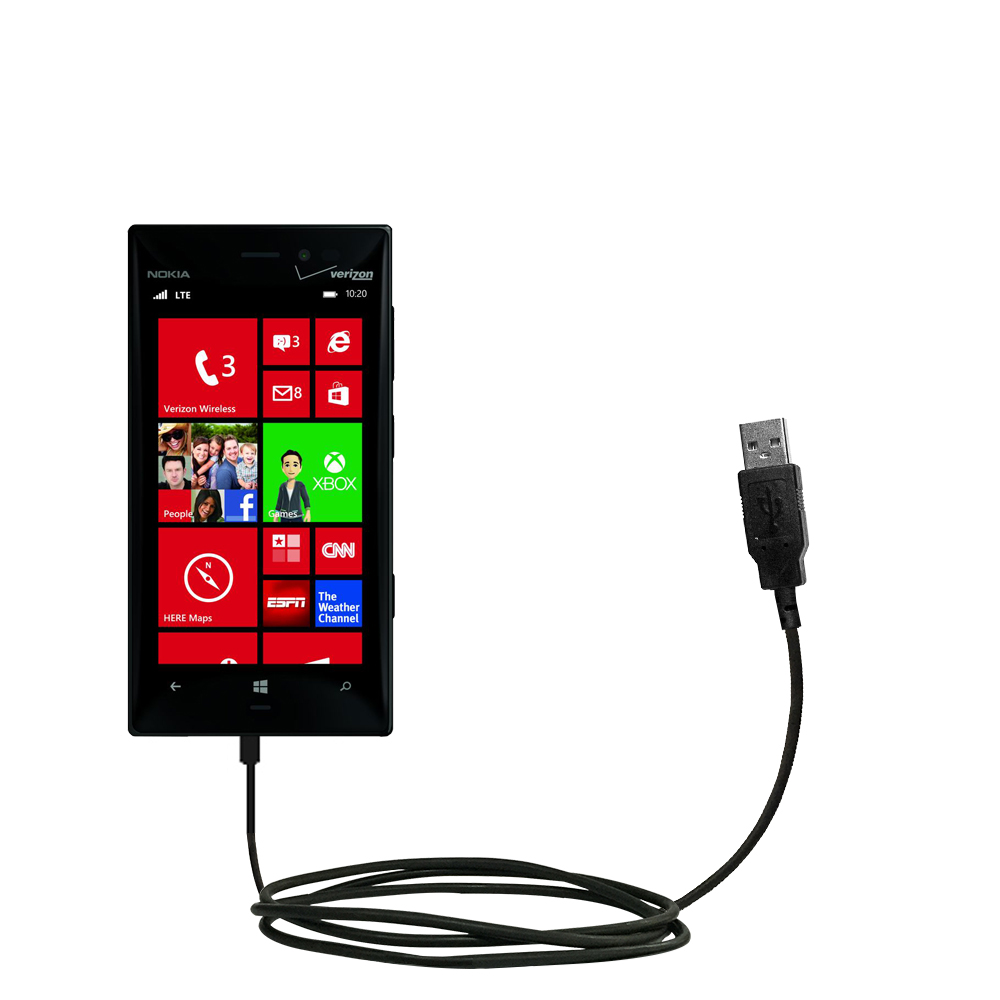 USB Cable compatible with the Nokia Lumia 928