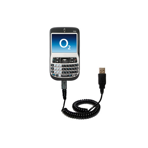 Coiled USB Cable compatible with the O2 XDA Cosmo