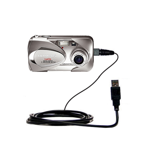 USB Data Cable compatible with the Olympus C-460 Zoom del Sol