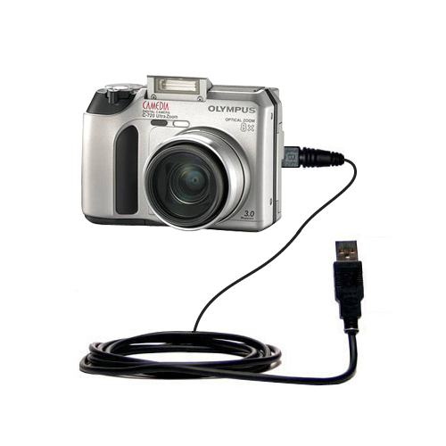 USB Data Cable compatible with the Olympus C-720 Ultra Zoom