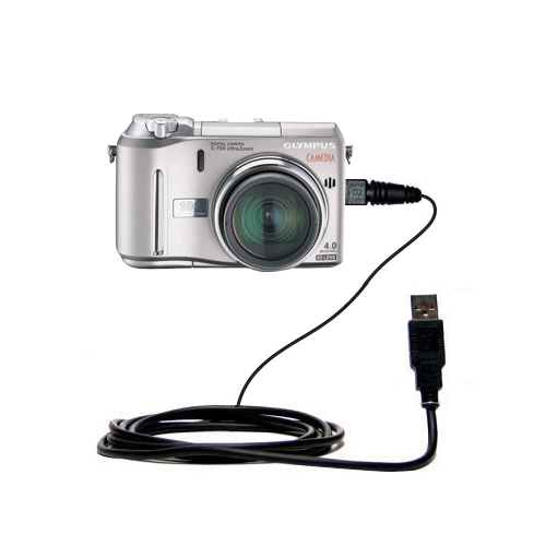 USB Data Cable compatible with the Olympus C-755 Ultra Zoom