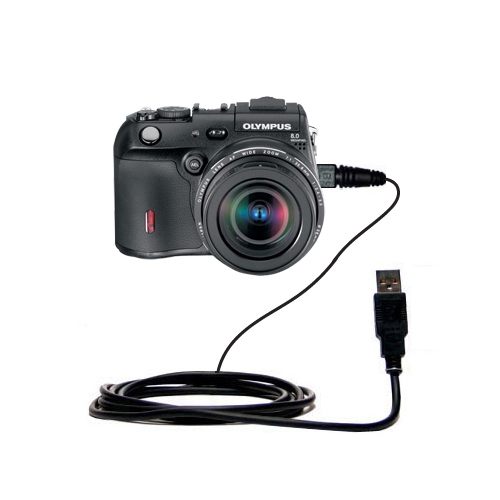 USB Data Cable compatible with the Olympus C-8080 Wide Zoom
