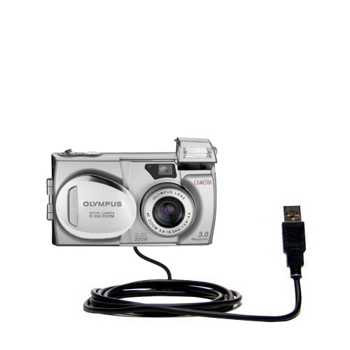 USB Data Cable compatible with the Olympus D-550 Zoom
