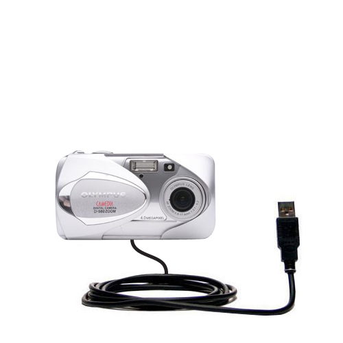 USB Data Cable compatible with the Olympus D-580 Zoom