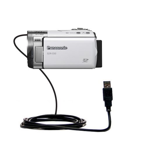 USB Cable compatible with the Panasonic SDR-S50 Video Camera