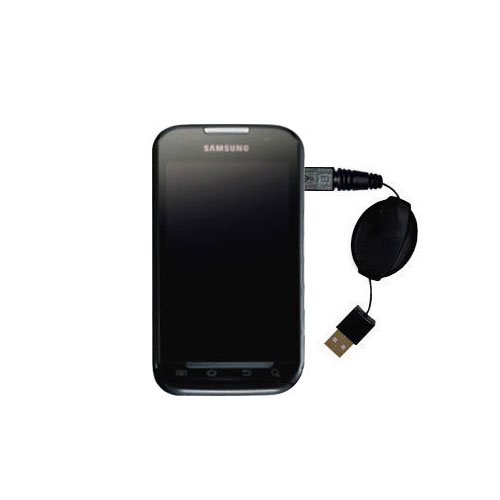 Retractable USB Power Port Ready charger cable designed for the Samsung Forte and uses TipExchange