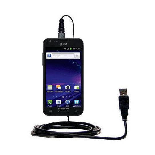 USB Cable compatible with the Samsung Galaxy S II Skyrocket