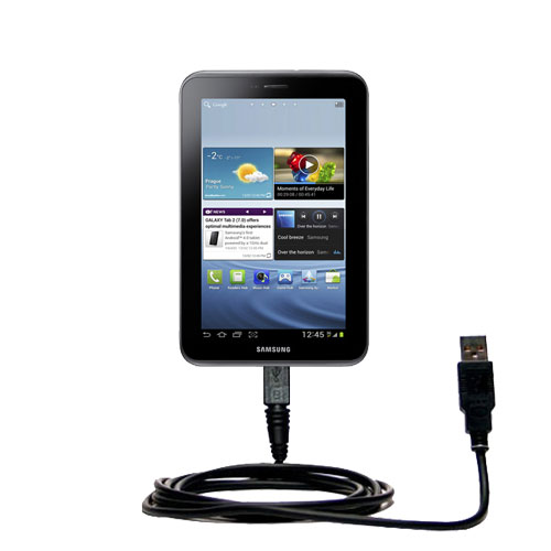 USB Cable compatible with the Samsung Galaxy Tab2