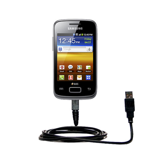USB Cable compatible with the Samsung Galaxy Y DUOS