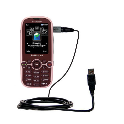 USB Cable compatible with the Samsung Gravity 2  SGH-T469
