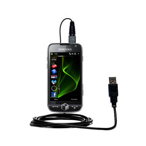 USB Cable compatible with the Samsung Omnia 7