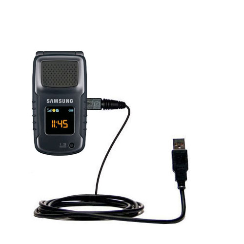USB Cable compatible with the Samsung Rugby II III