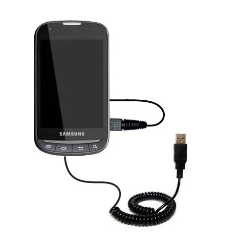 Coiled USB Cable compatible with the Samsung SPH-M930
