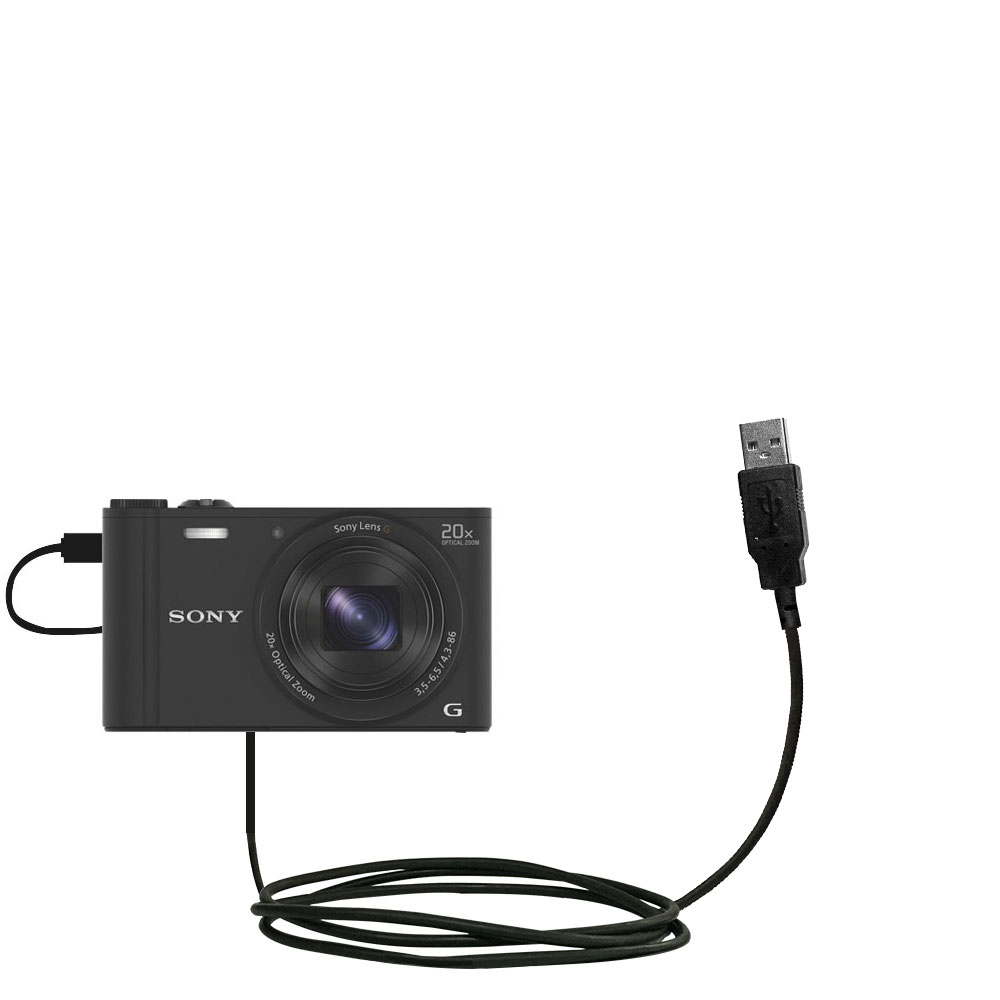 USB Cable compatible with the Sony DSC-WX350