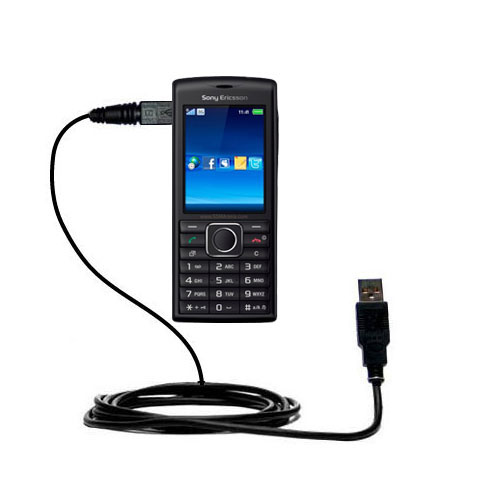 USB Cable compatible with the Sony Ericsson Cedar / Cedar A