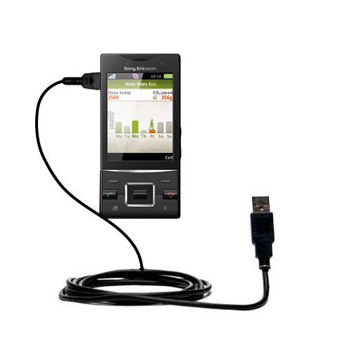 USB Cable compatible with the Sony Ericsson Elm